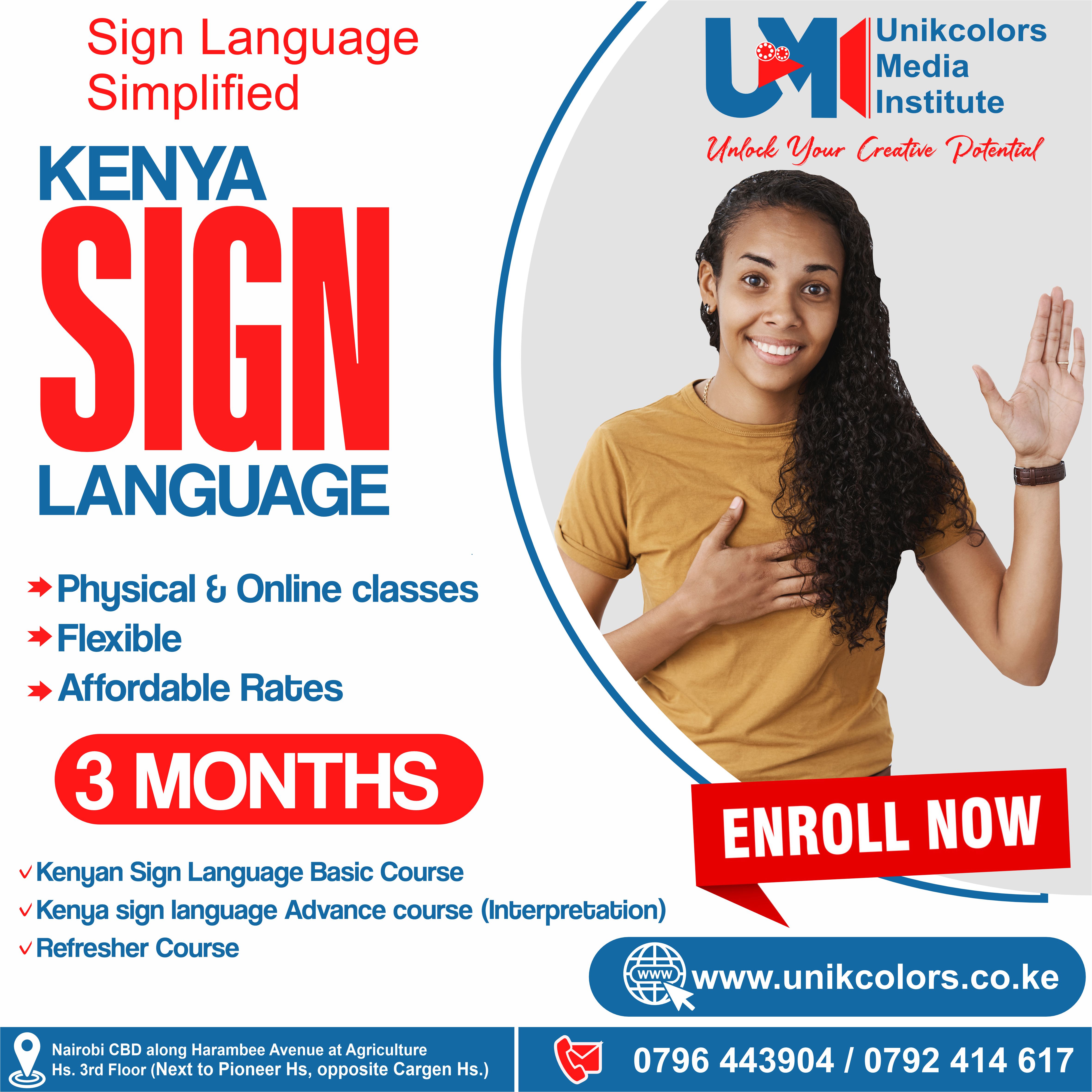 KENYA SIGN LANGUAGE TRAINING